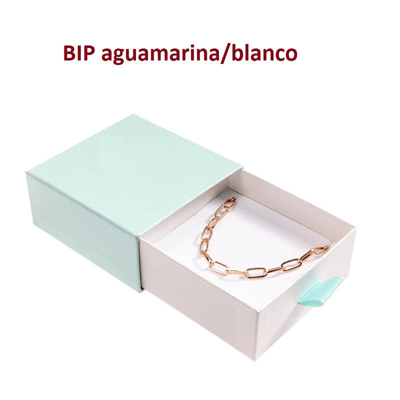 Caja BIP pendientes + cadena 90x87x40 mm.